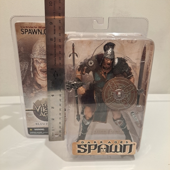 Spawn The Dark Ages The Viking Age 2002 Bluetooth Series 22 Figure R3 Sealed - Picture 6 of 6